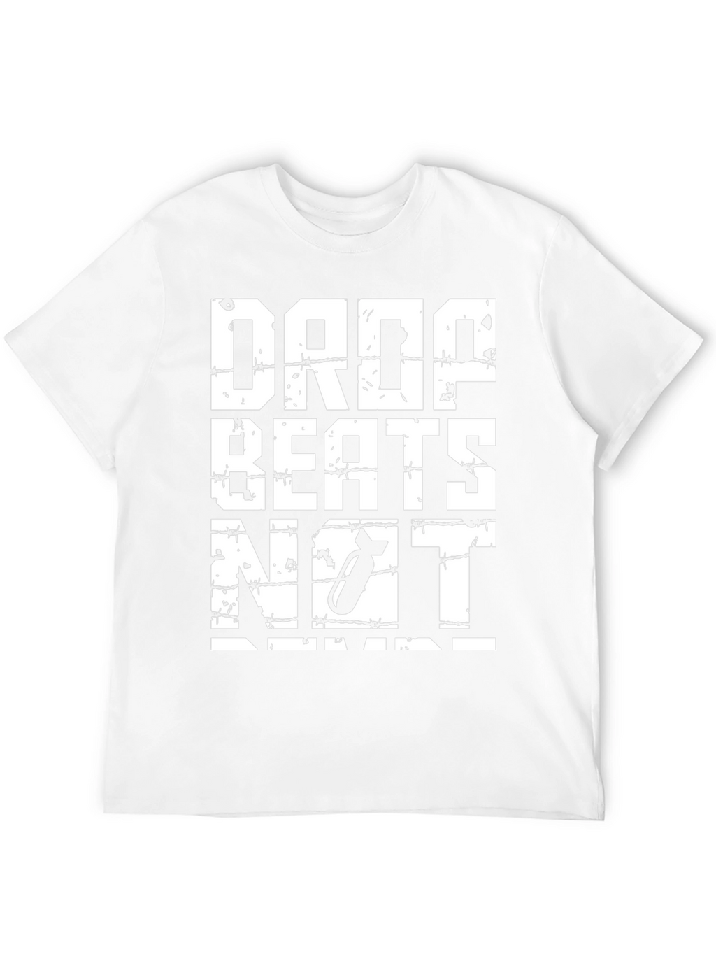 Drop Beats Not Bombs Graphic T-Shirt