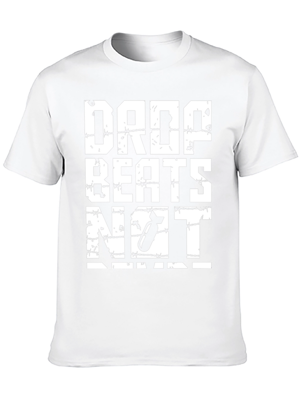 Drop Beats Not Bombs Graphic T-Shirt