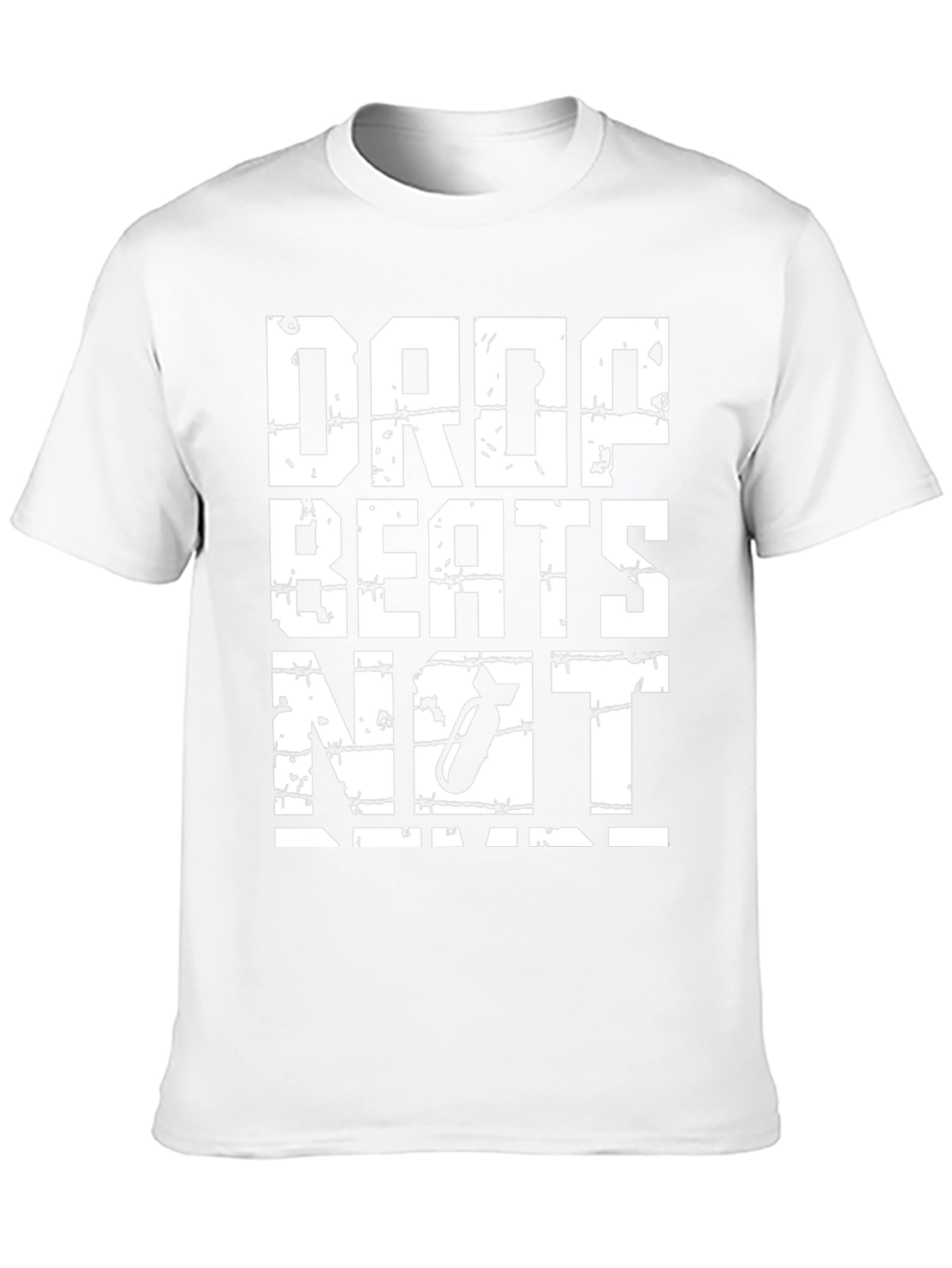 Drop Beats Not Bombs Graphic T-Shirt