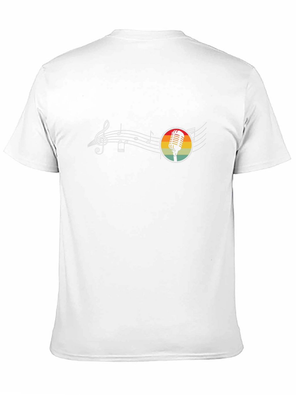 Retro Music Graphic Black T-Shirt