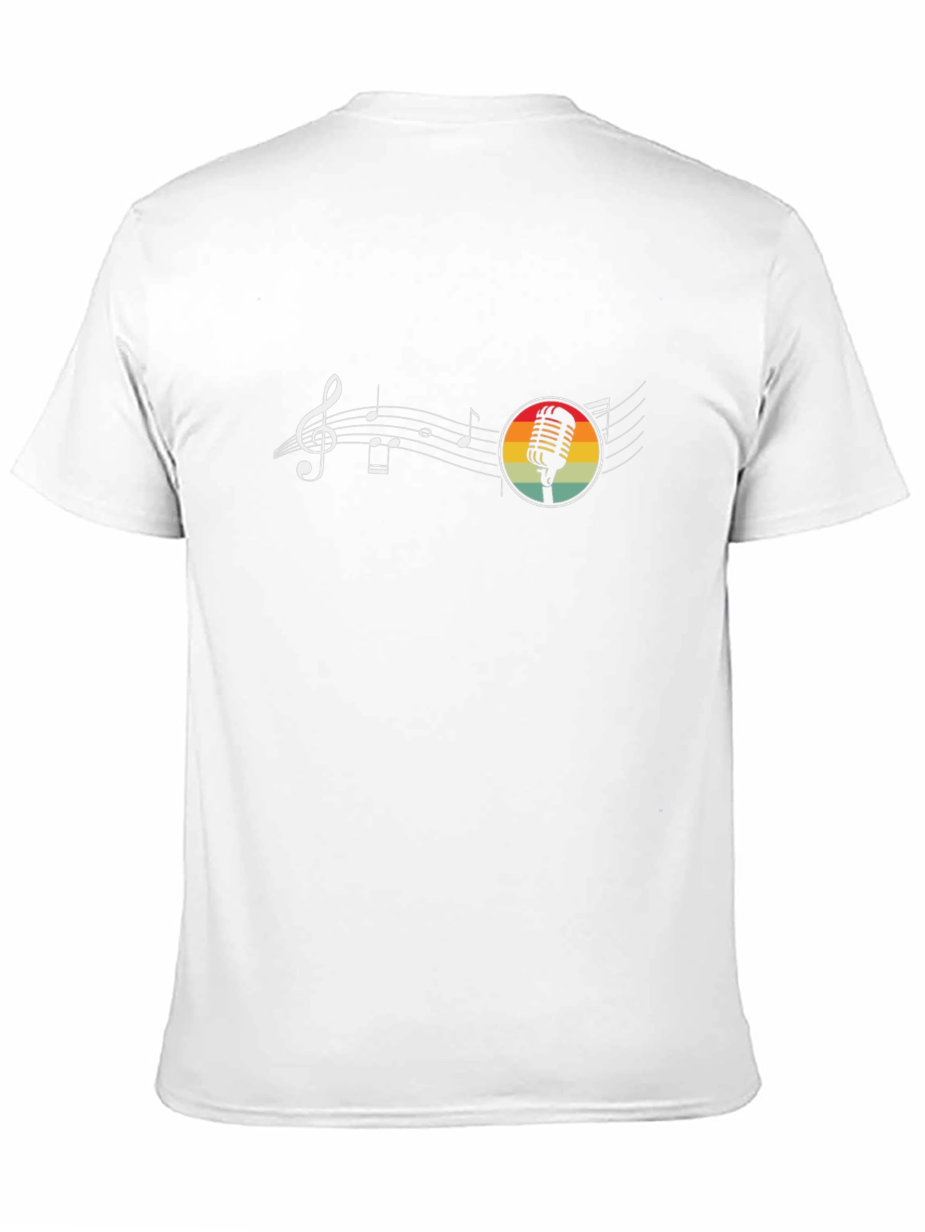 Retro Music Graphic Black T-Shirt