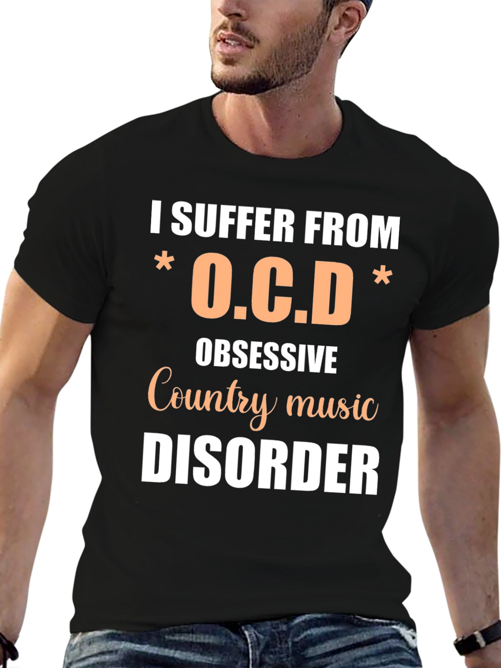 Obsessive Country Music Disorder T-Shirt