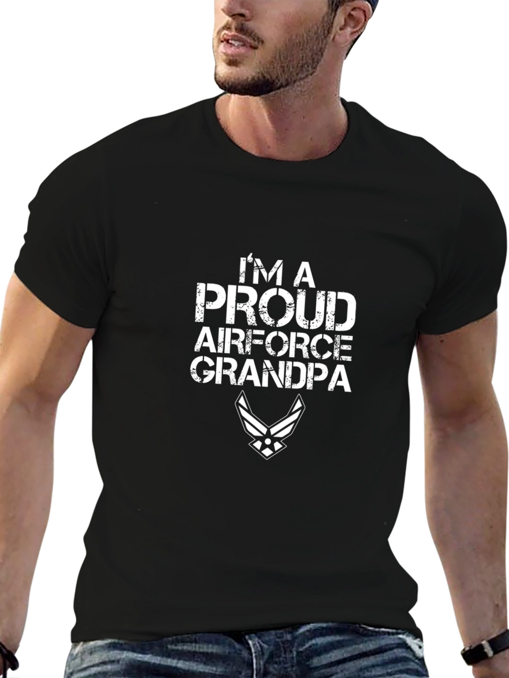 Proud Airforce Grandpa T-Shirt