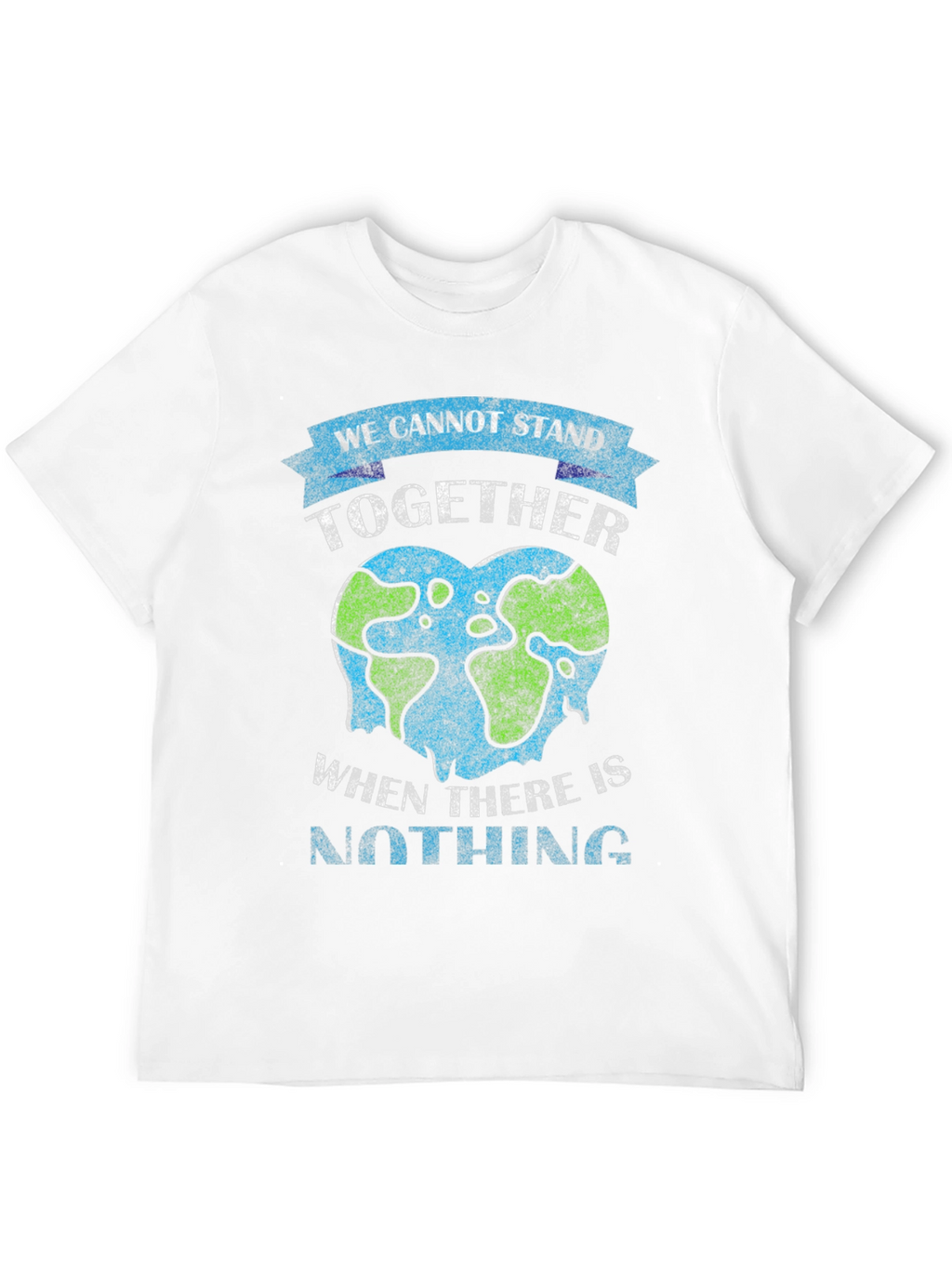Earth Heart Tee: Stand Together Save Our Planet
