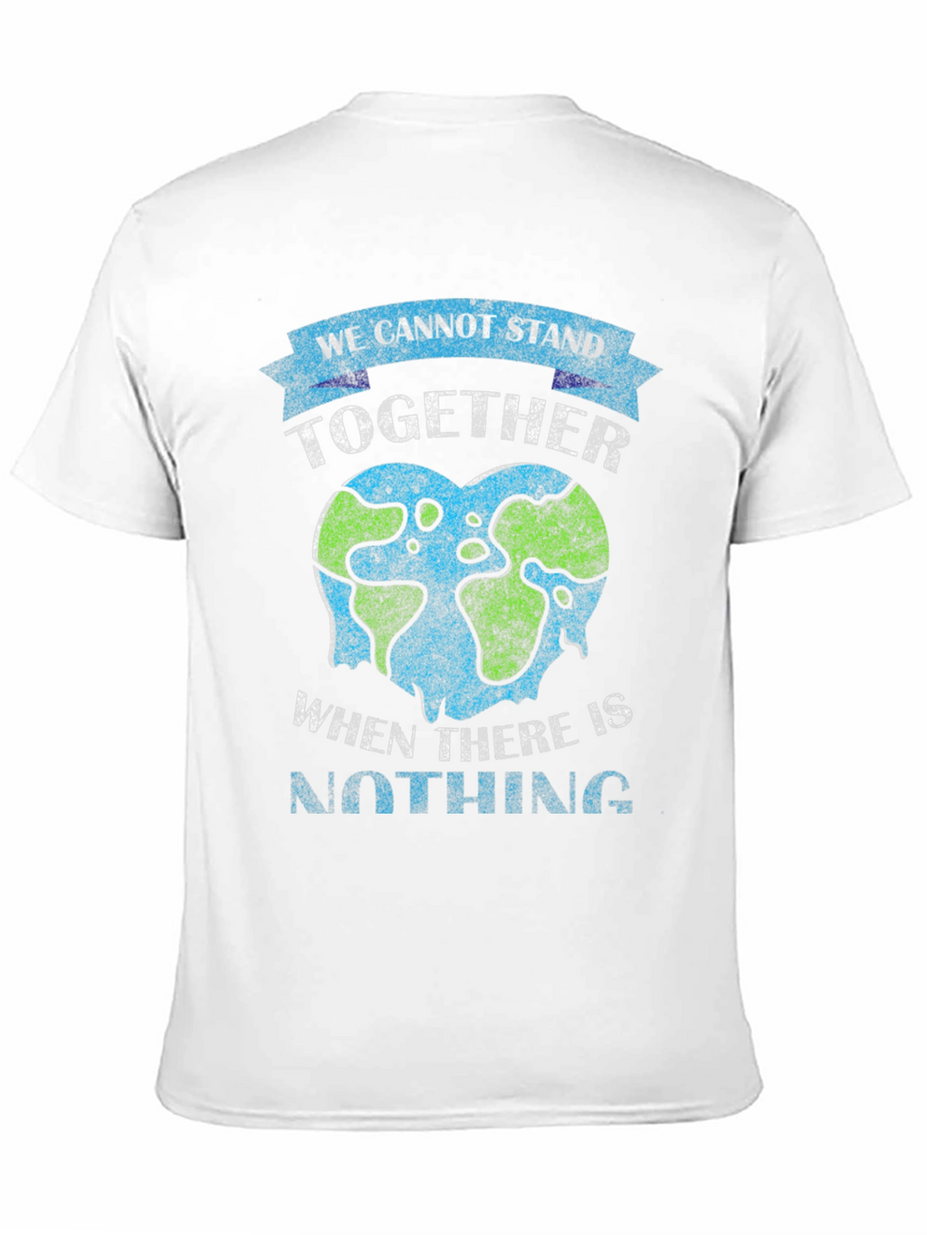 Earth Heart Tee: Stand Together Save Our Planet