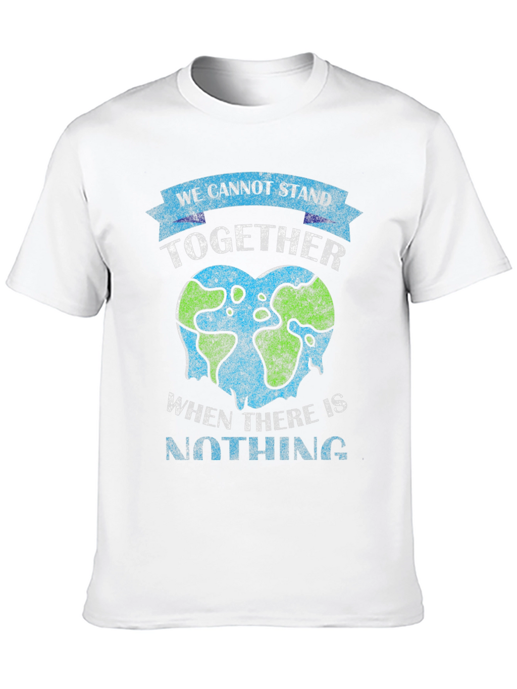 Earth Heart Tee: Stand Together Save Our Planet