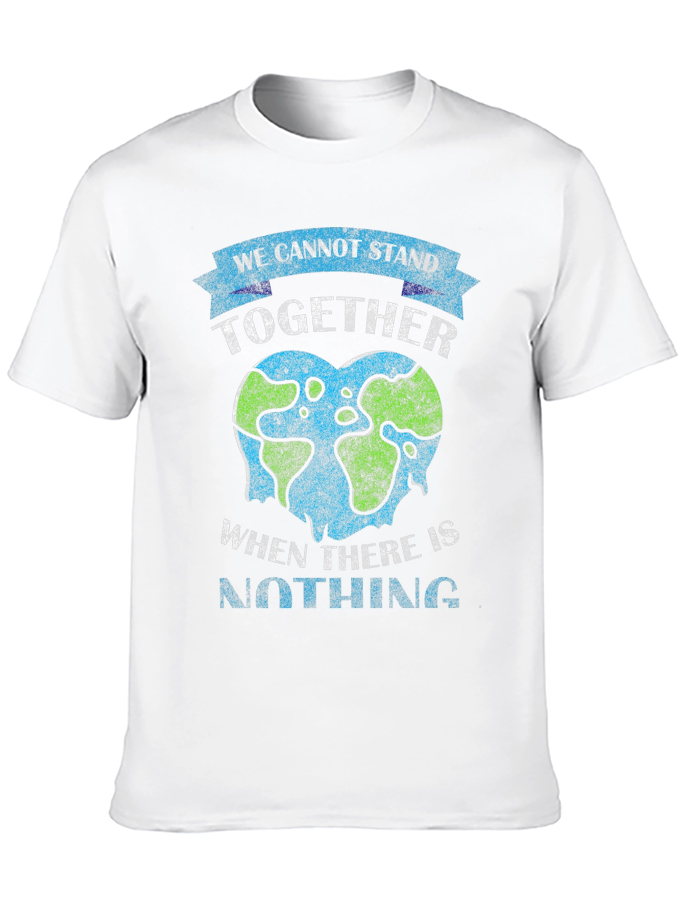 Earth Heart Tee: Stand Together Save Our Planet