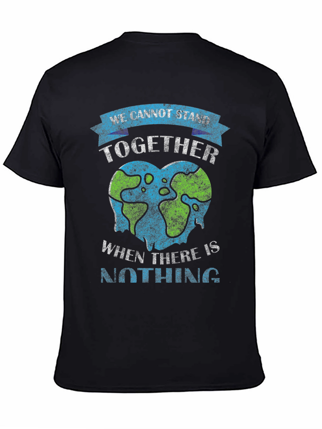 Earth Heart Tee: Stand Together Save Our Planet
