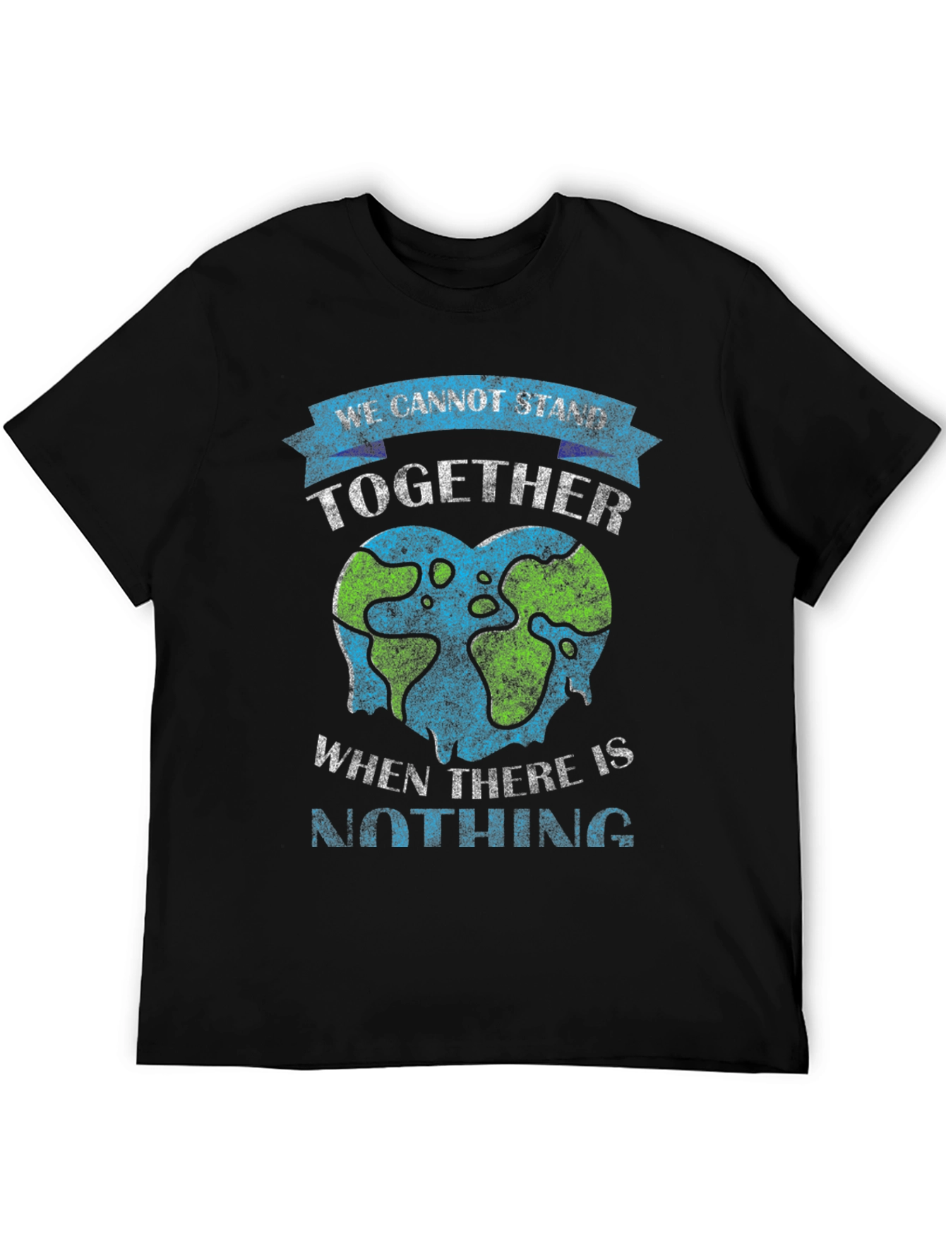 Earth Heart Tee: Stand Together Save Our Planet
