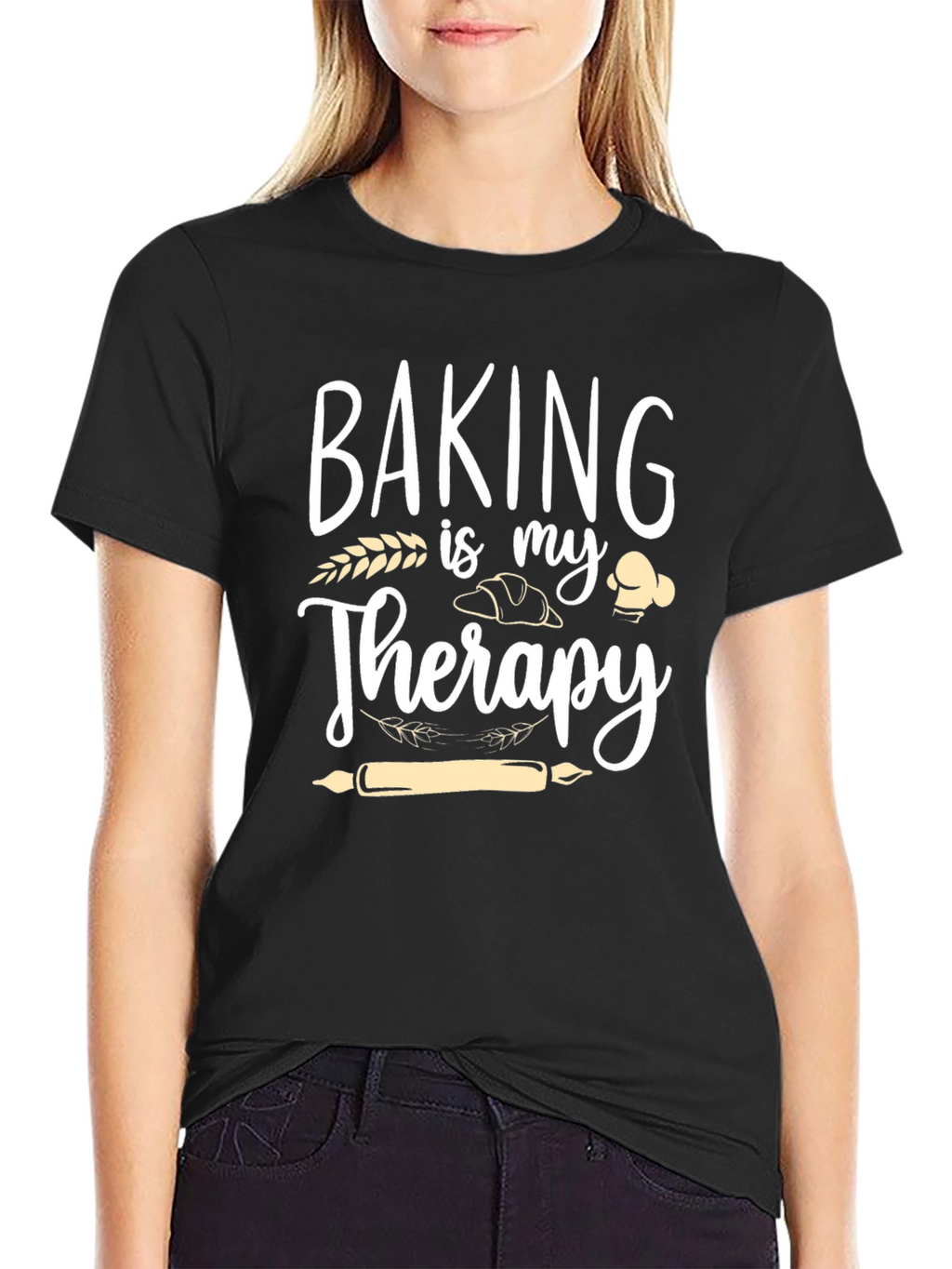 Baking is my Therapy T-Shirt - Baker Gift