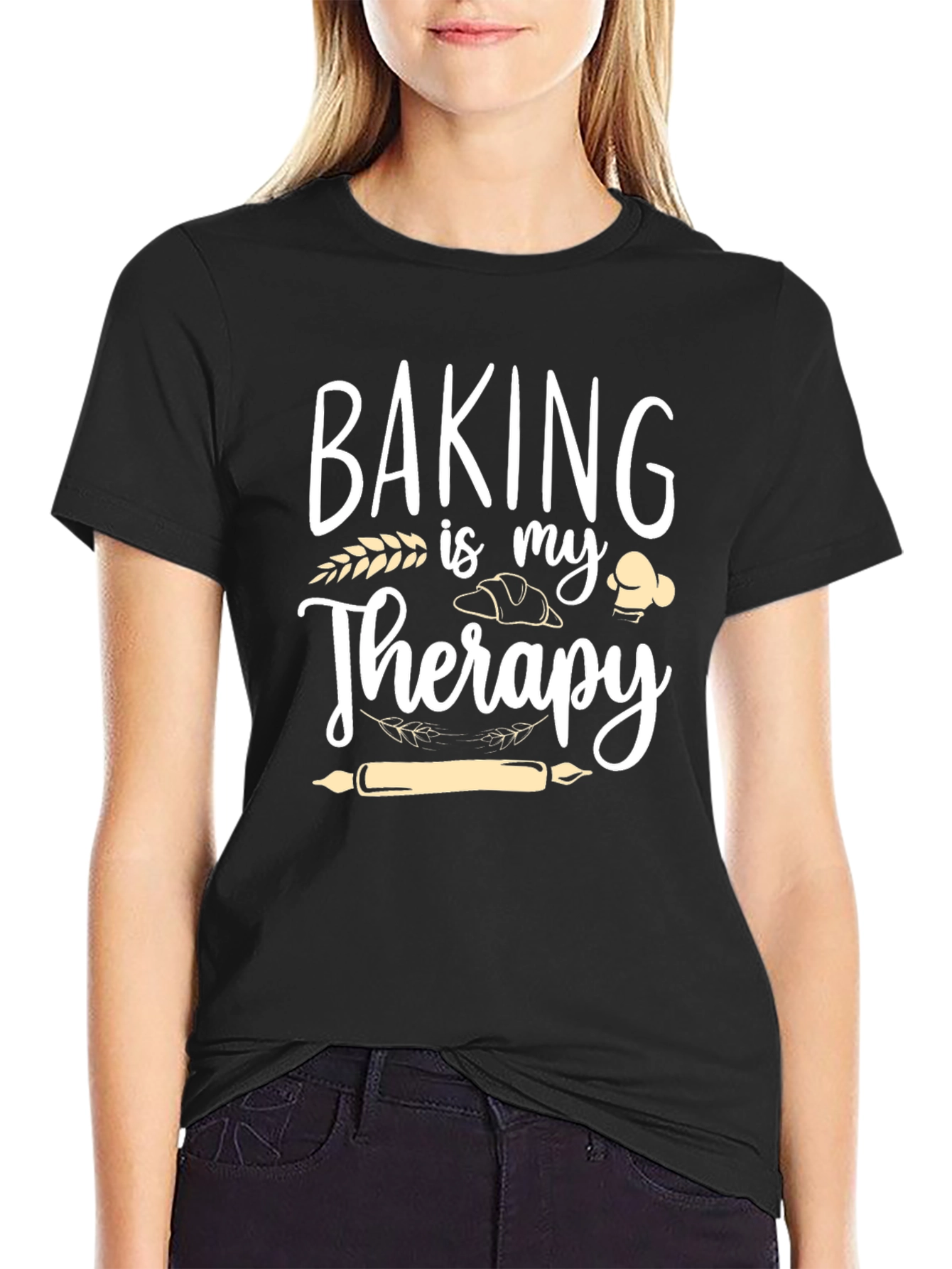 Baking is my Therapy T-Shirt - Baker Gift