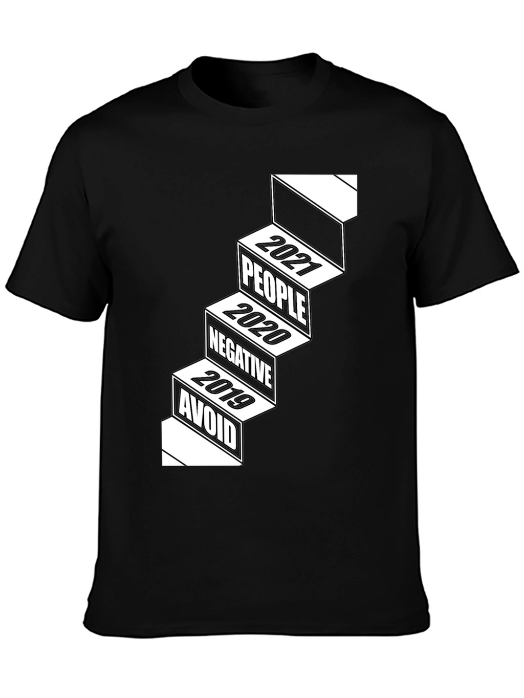 Stairway to Positivity Graphic T-Shirt