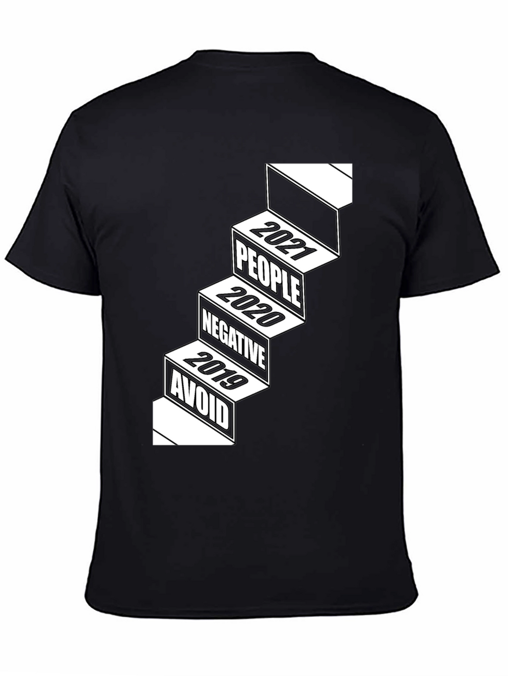 Stairway to Positivity Graphic T-Shirt