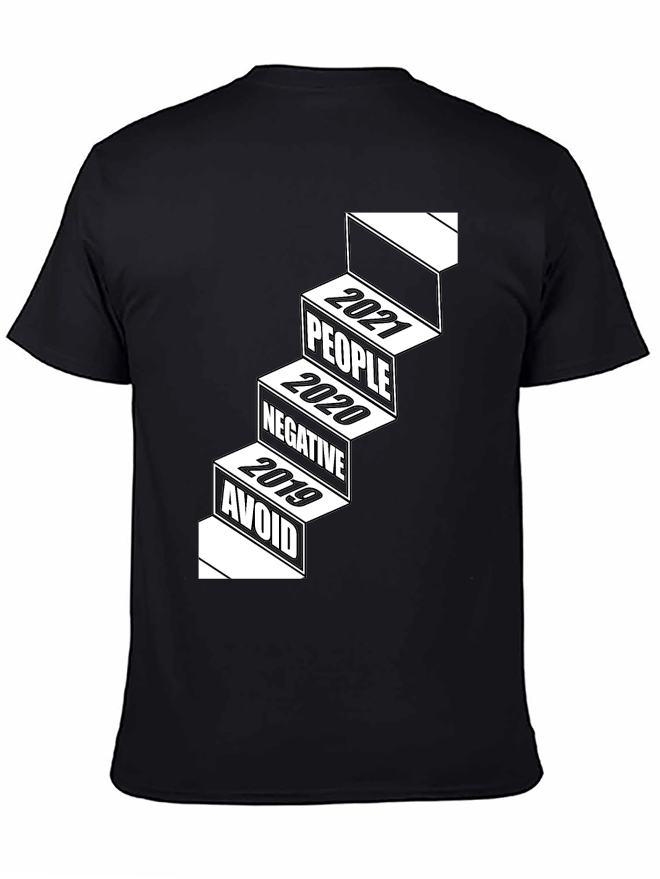 Stairway to Positivity Graphic T-Shirt