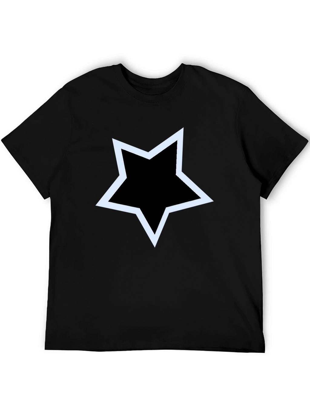 Star Graphic Black T-Shirt - Casual Style