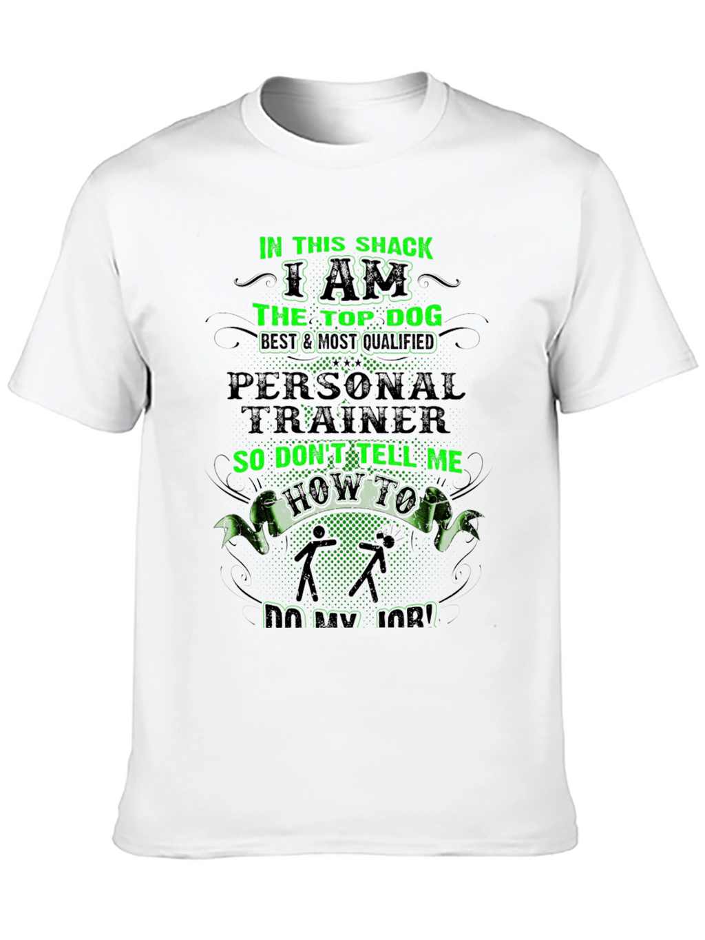 Top Dog Personal Trainer Graphic T-Shirt