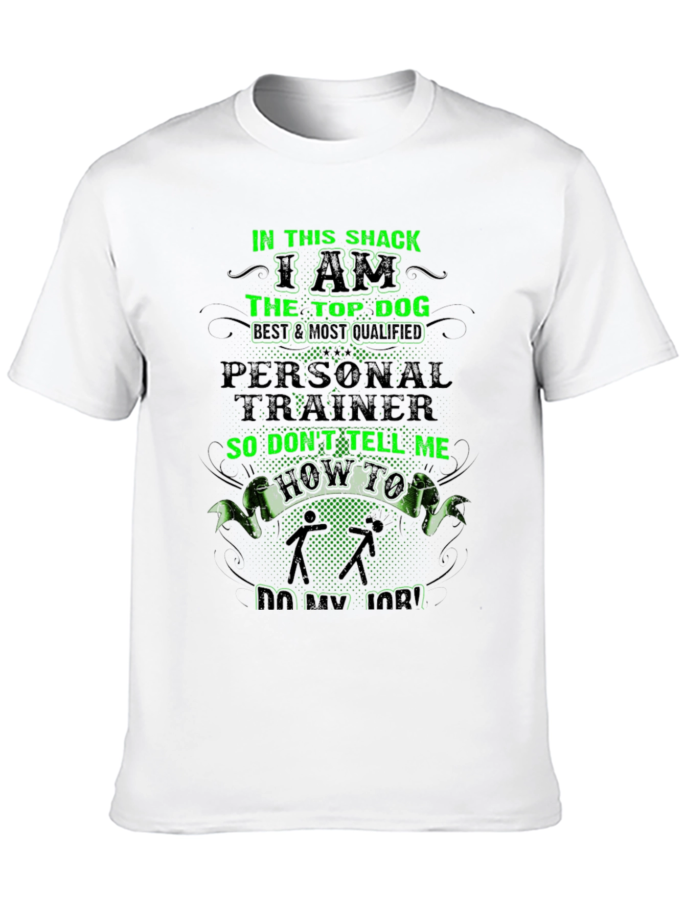 Top Dog Personal Trainer Graphic T-Shirt