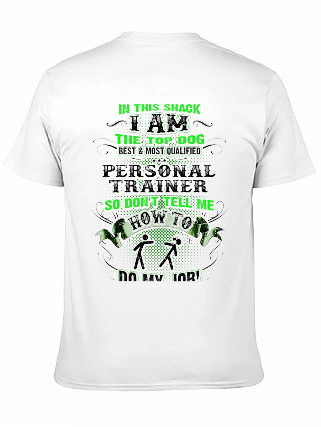 Top Dog Personal Trainer Graphic T-Shirt