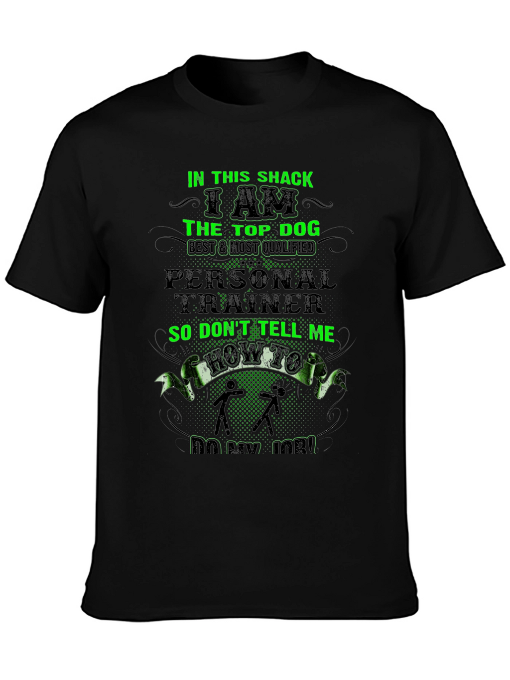 Top Dog Personal Trainer Graphic T-Shirt