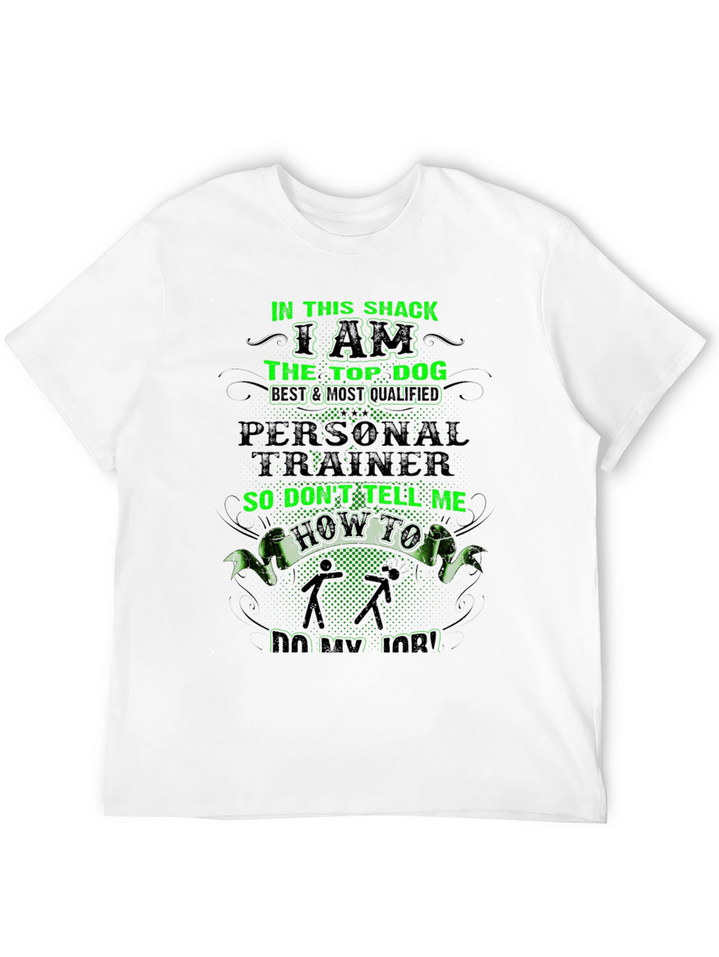 Top Dog Personal Trainer Graphic T-Shirt