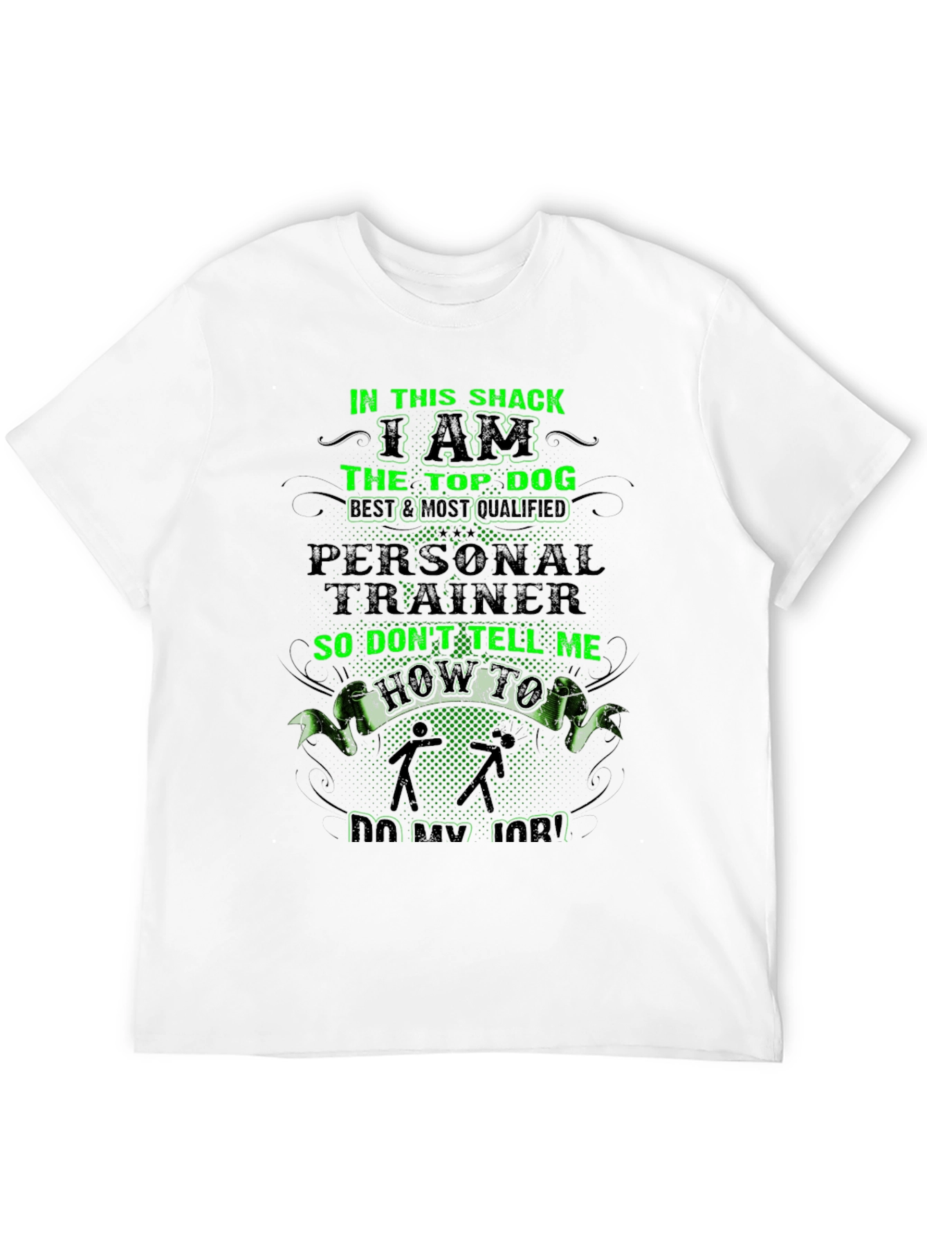 Top Dog Personal Trainer Graphic T-Shirt