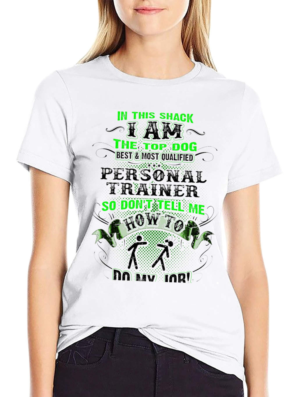 Top Dog Personal Trainer Graphic T-Shirt