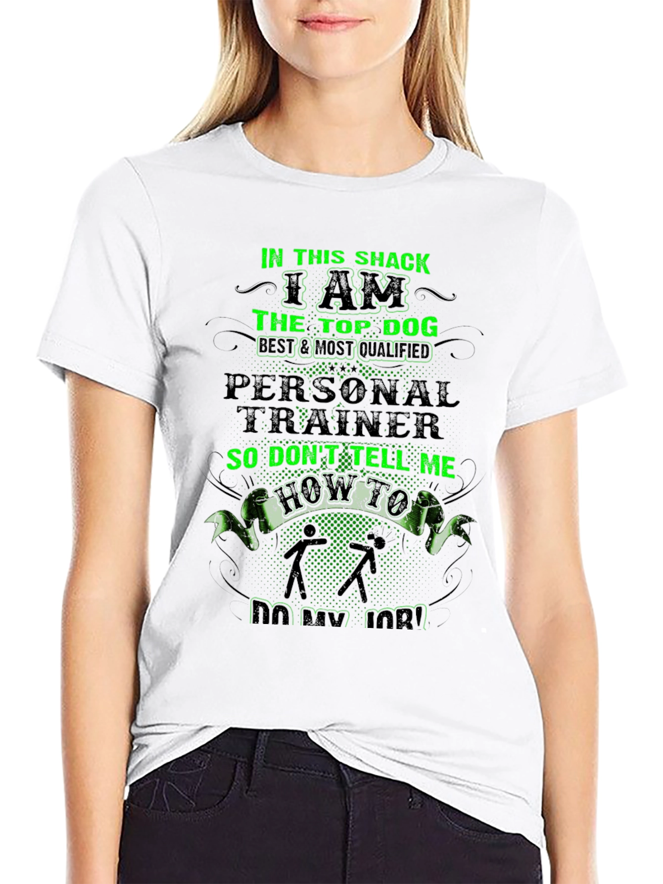 Top Dog Personal Trainer Graphic T-Shirt