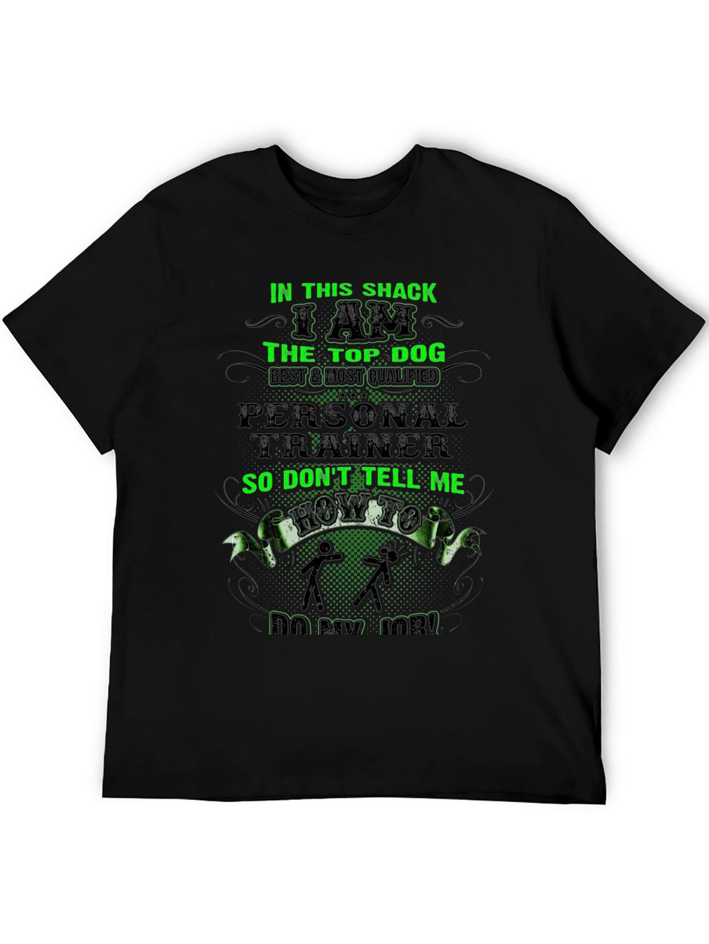 Top Dog Personal Trainer Graphic T-Shirt