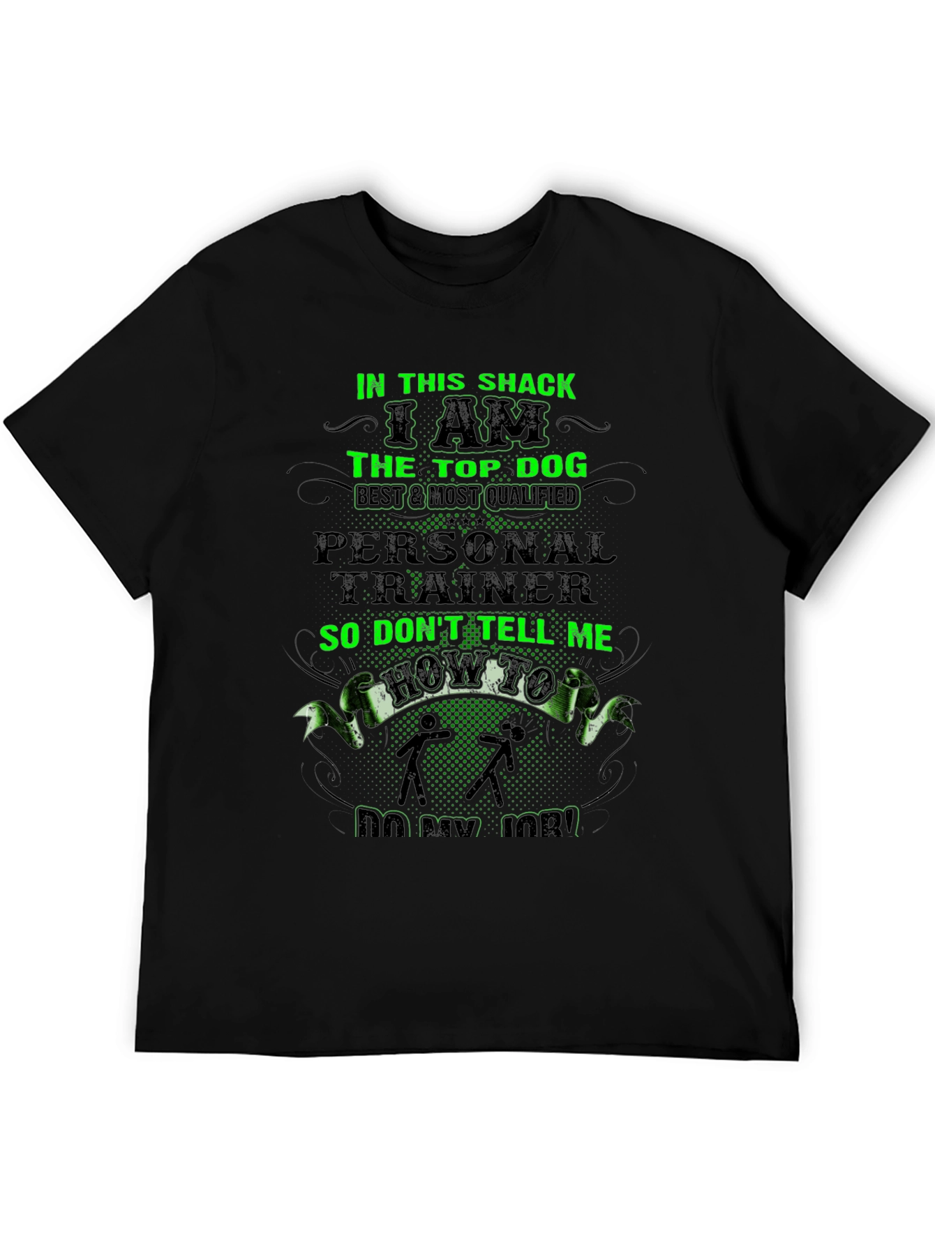 Top Dog Personal Trainer Graphic T-Shirt