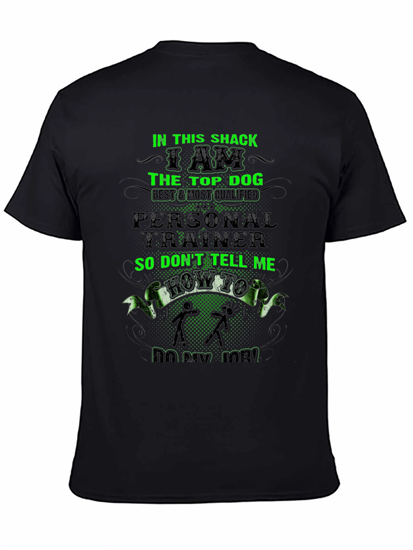 Top Dog Personal Trainer Graphic T-Shirt