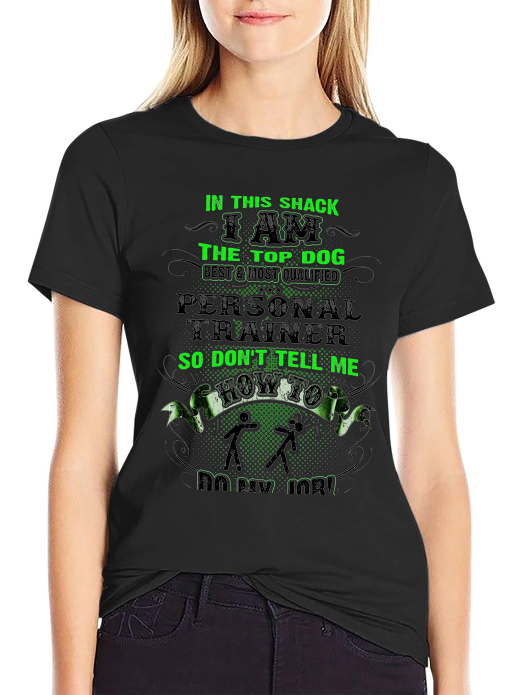 Top Dog Personal Trainer Graphic T-Shirt