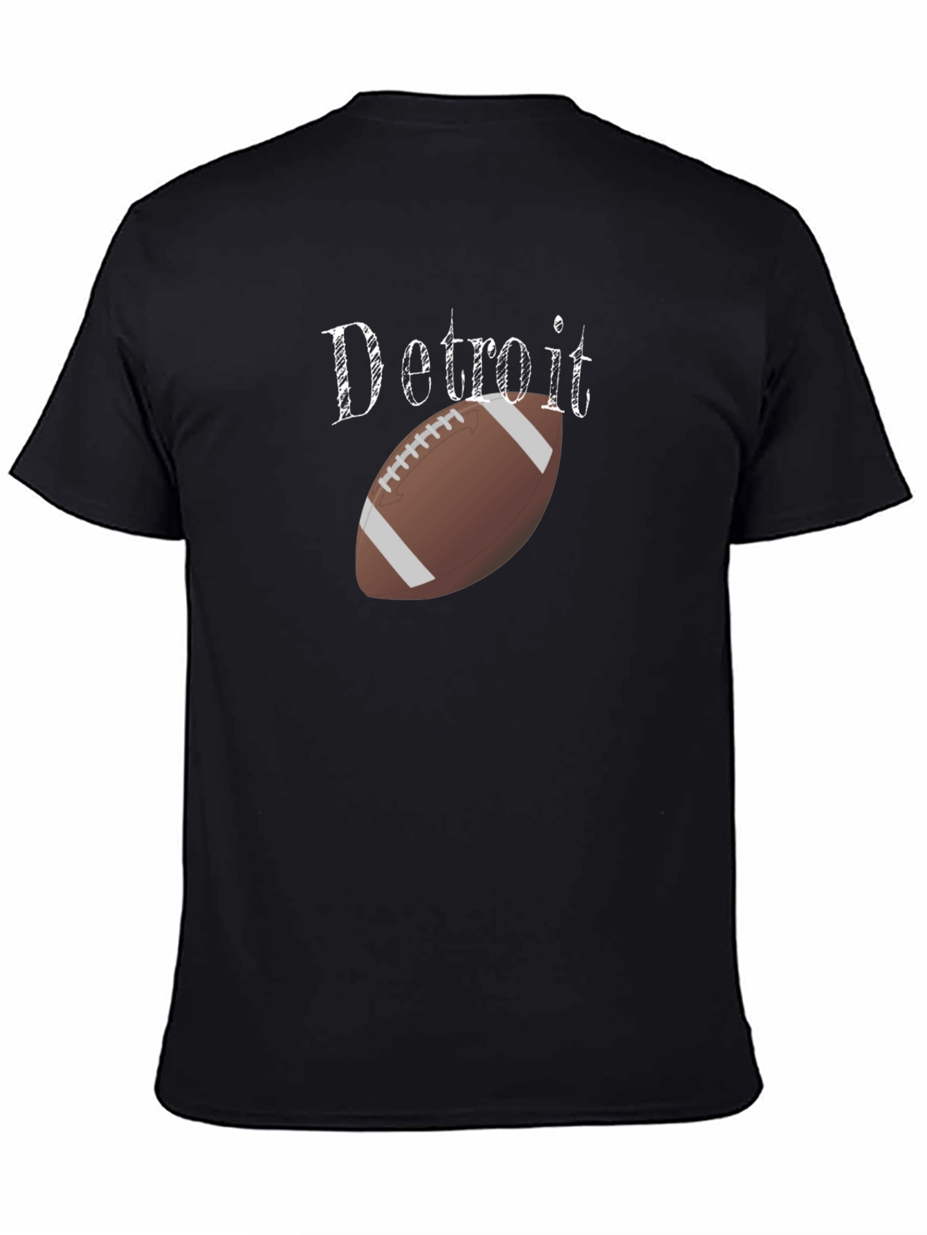 Detroit Football T-Shirt - Fan Apparel