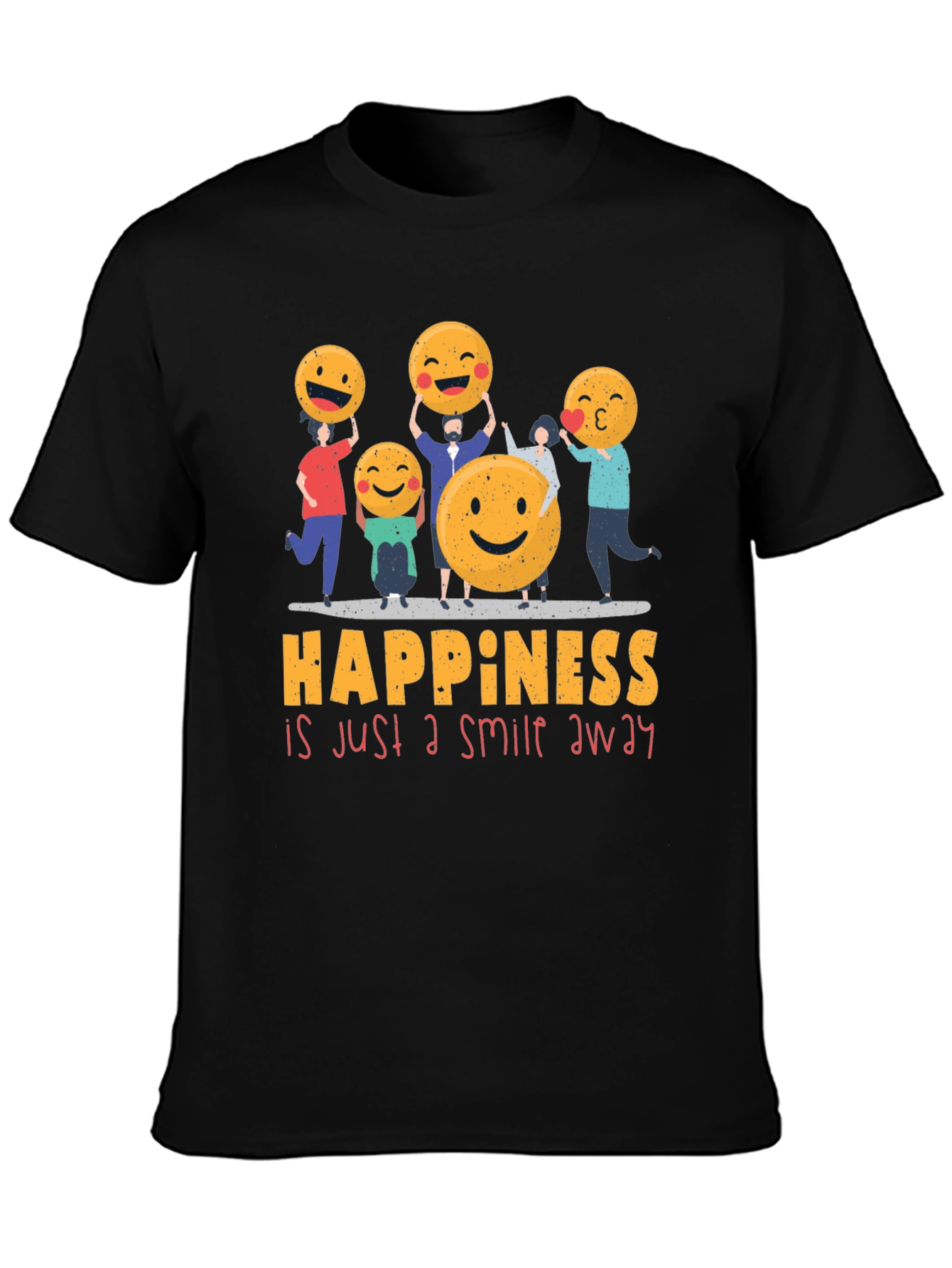 Happiness is Just a Smile Away T-Shirt