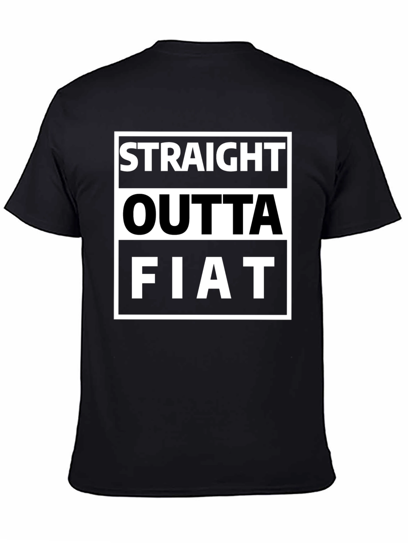 Straight Outta Fiat Funny Graphic Tee