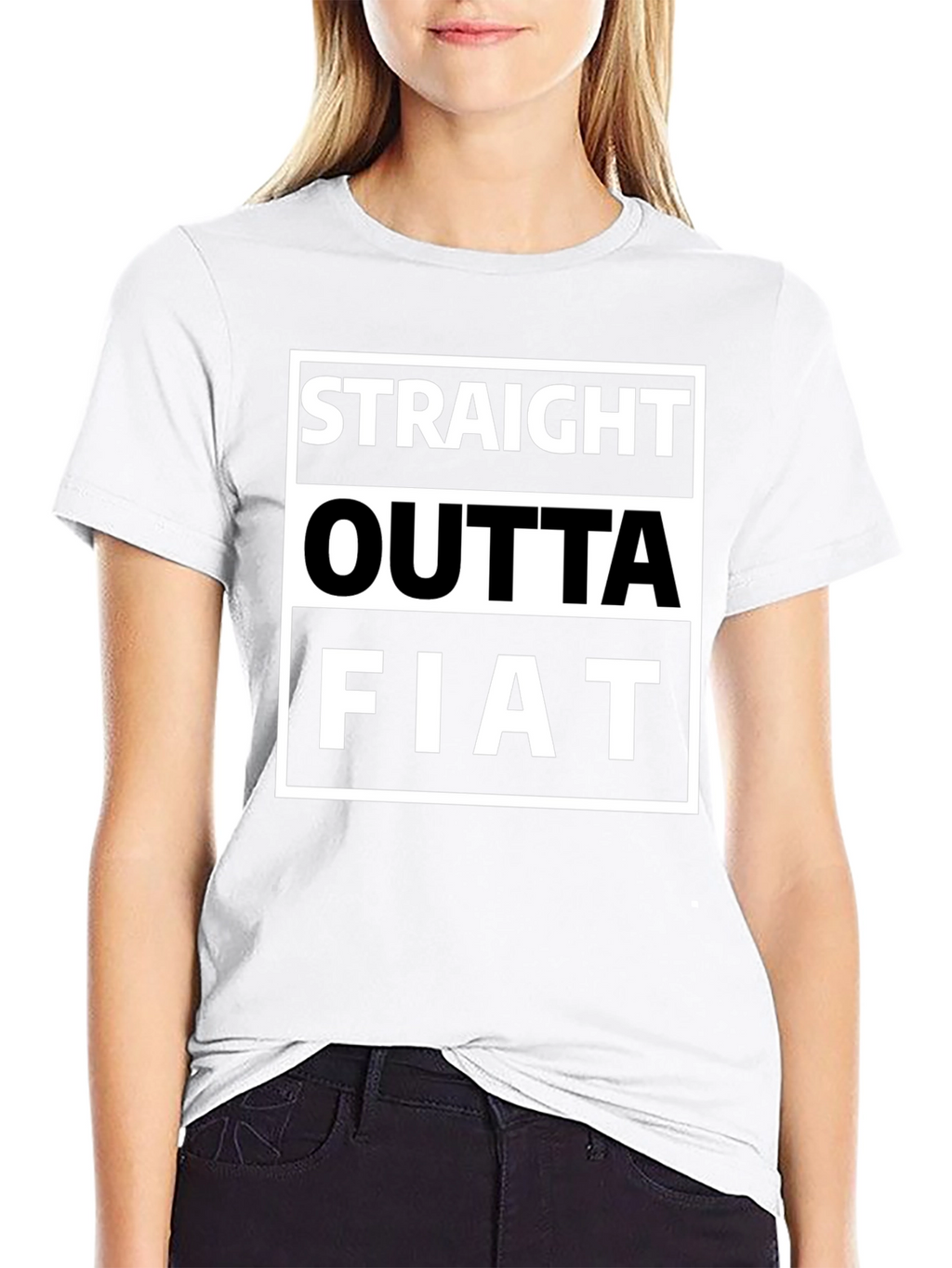 Straight Outta Fiat Funny Graphic Tee