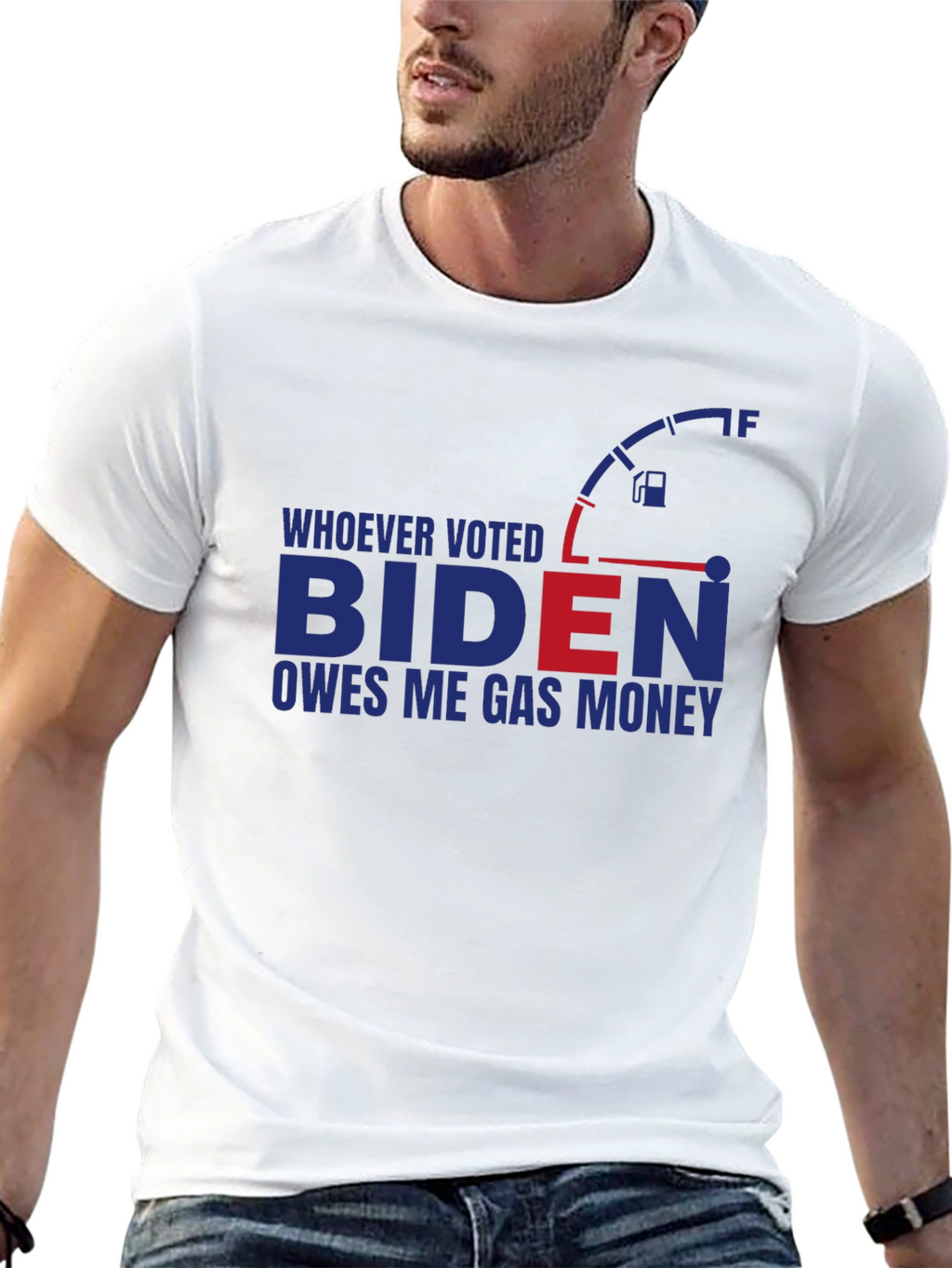 Biden Gas Money T-Shirt - Political Humor Tee