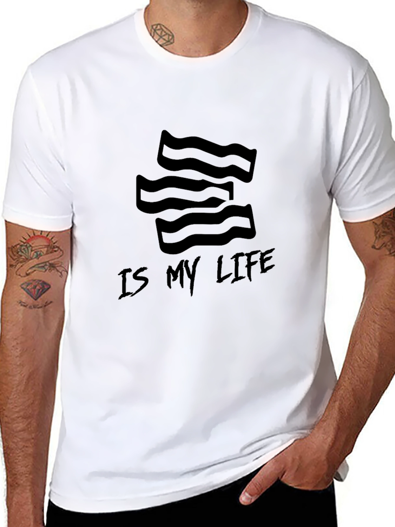 Bacon is My Life Graphic Tee