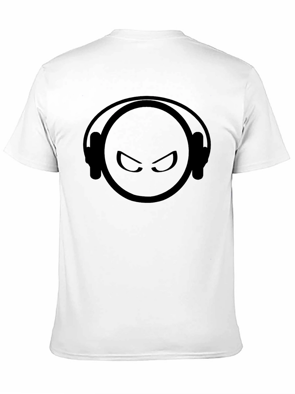 DJ Emoji Graphic T-Shirt - Black