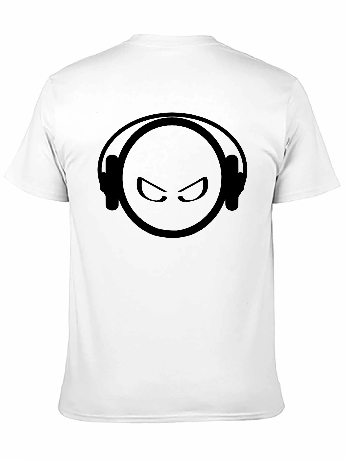 DJ Emoji Graphic T-Shirt - Black