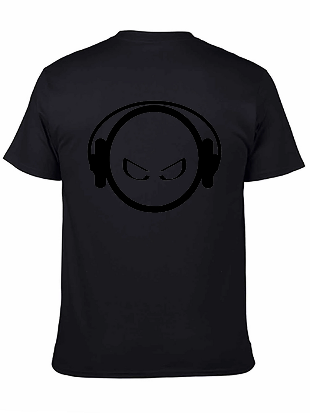DJ Emoji Graphic T-Shirt - Black