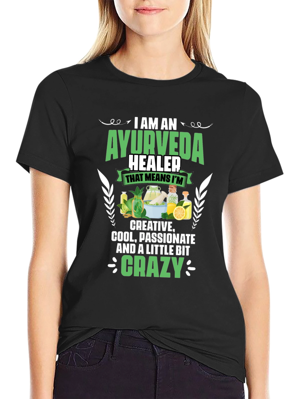 Ayurveda Healer Funny Graphic Tee