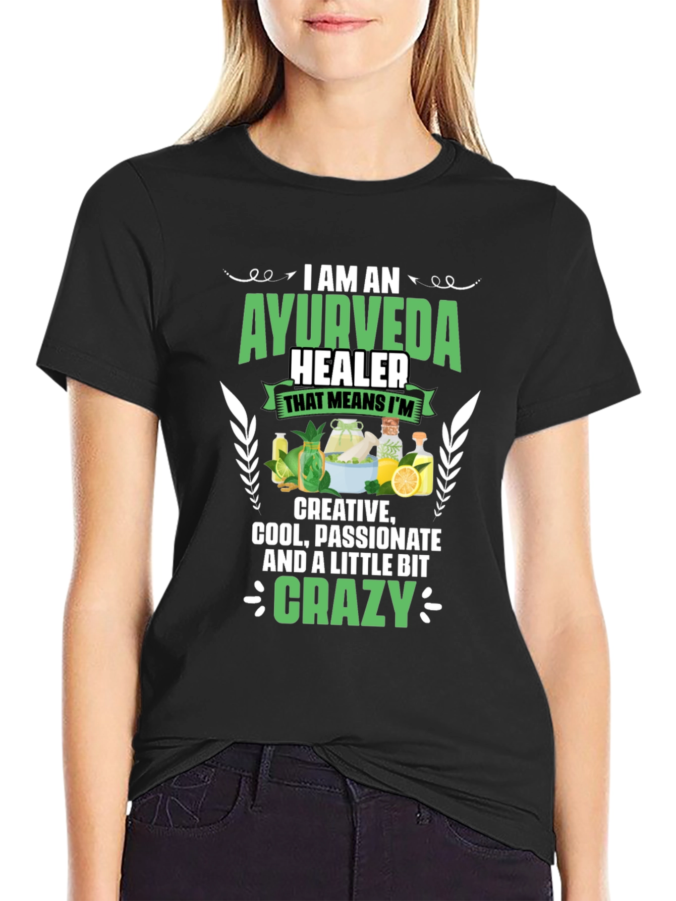 Ayurveda Healer Funny Graphic Tee