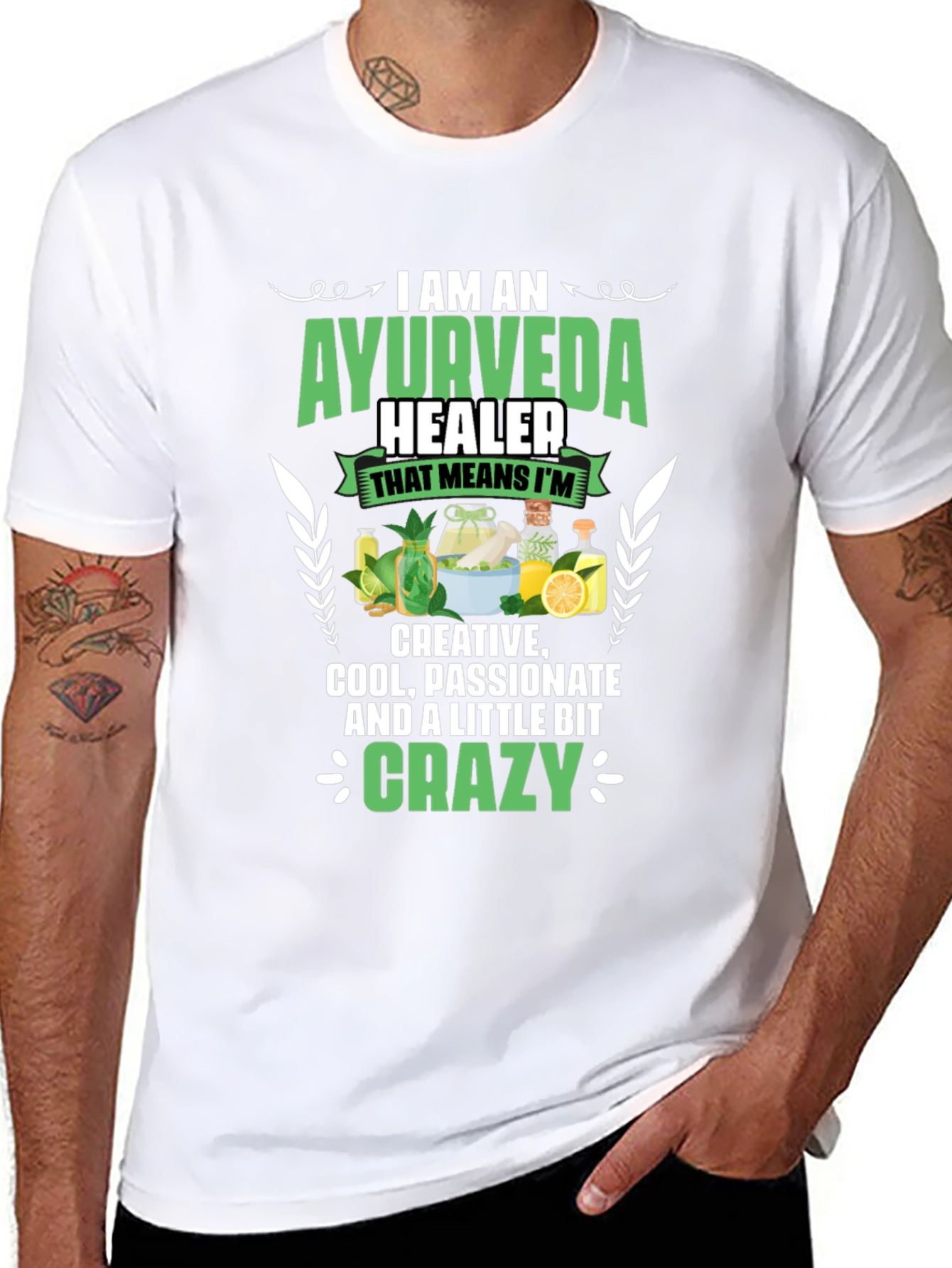 Ayurveda Healer Funny Graphic Tee