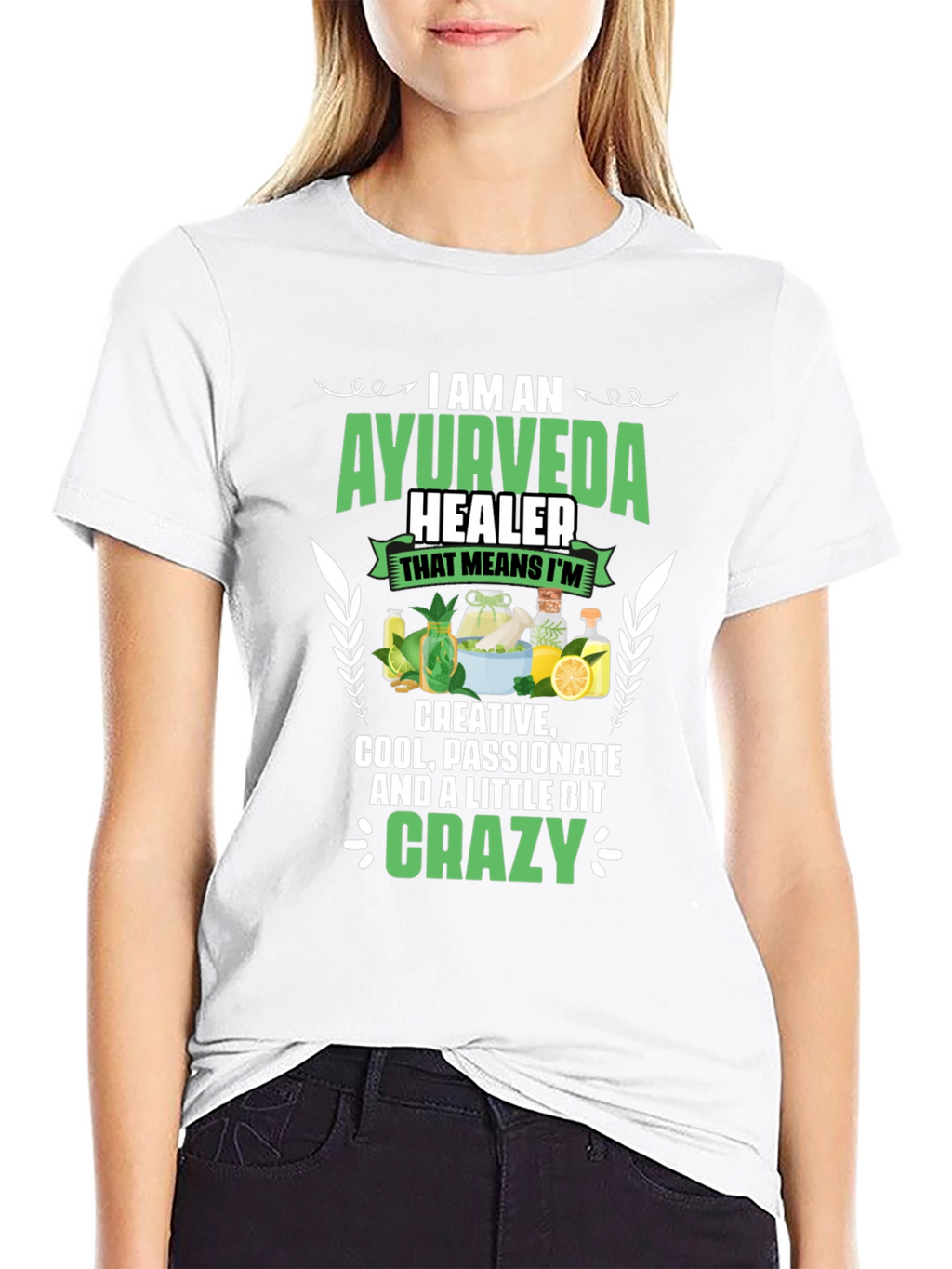 Ayurveda Healer Funny Graphic Tee