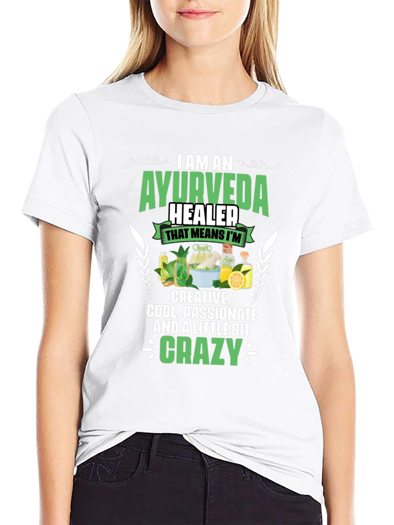 Ayurveda Healer Funny Graphic Tee
