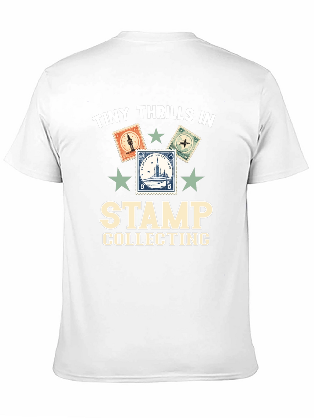 Stamp Collecting Graphic T-Shirt