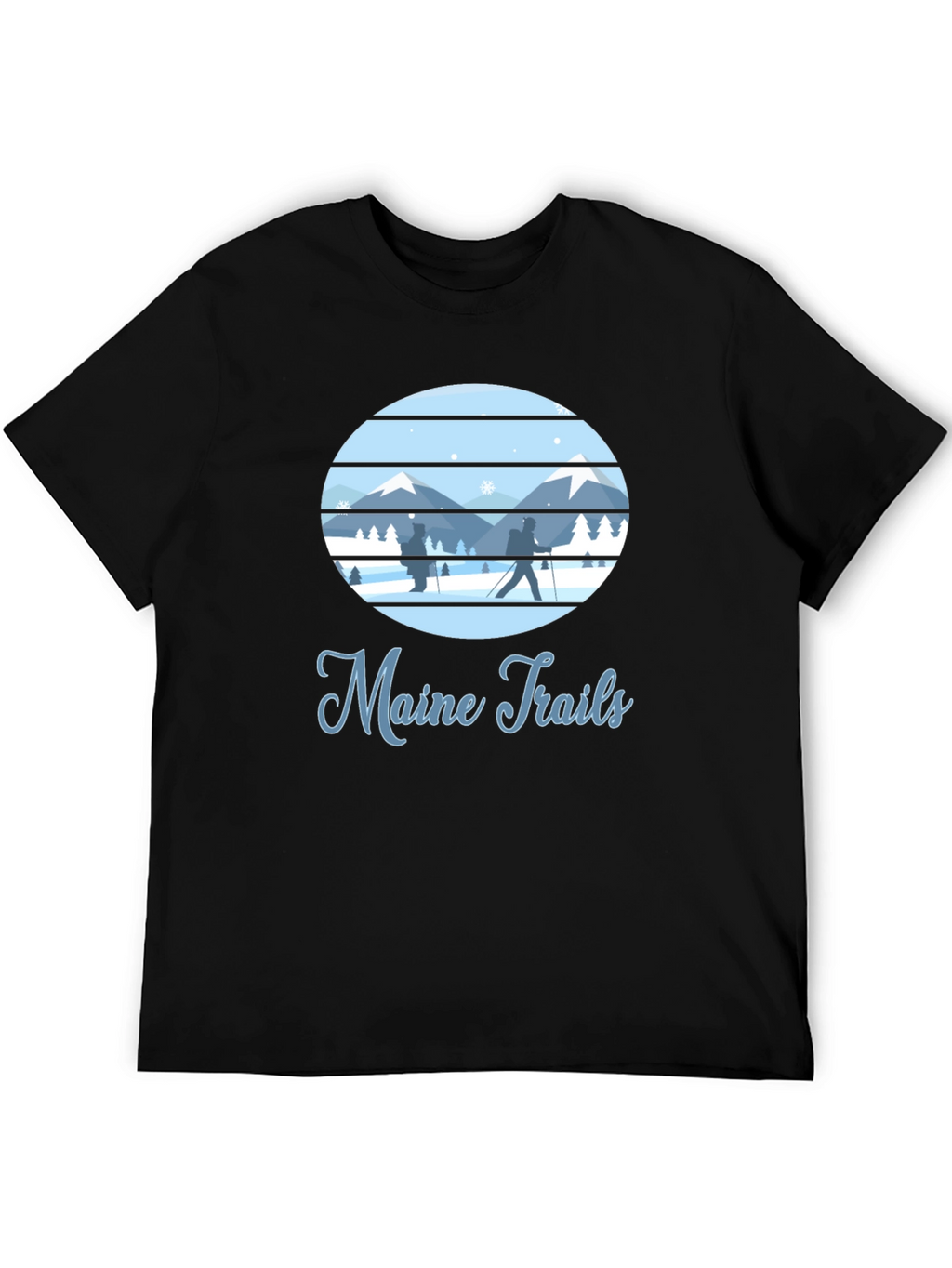 Maine Trails Graphic T-Shirt