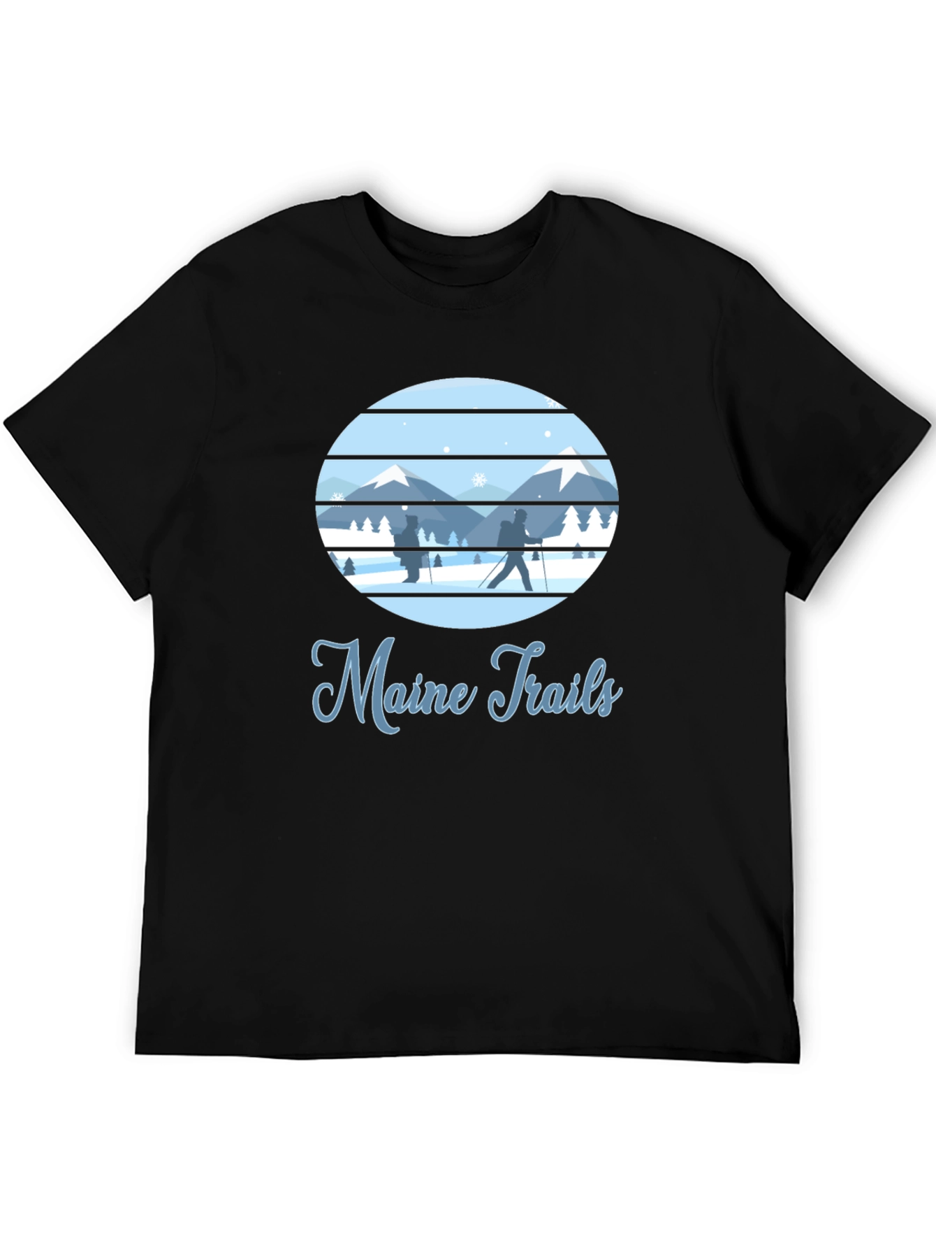 Maine Trails Graphic T-Shirt