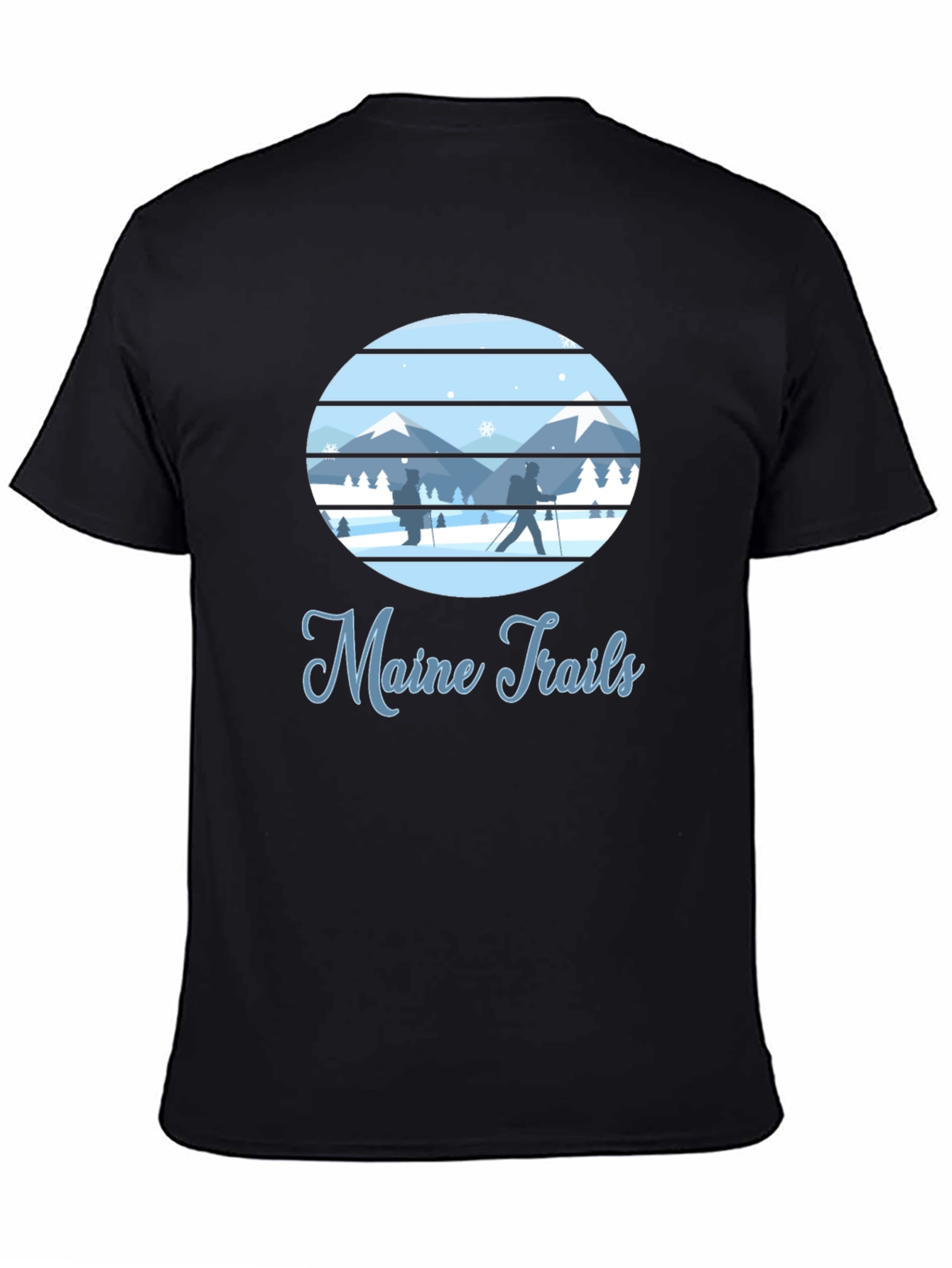 Maine Trails Graphic T-Shirt