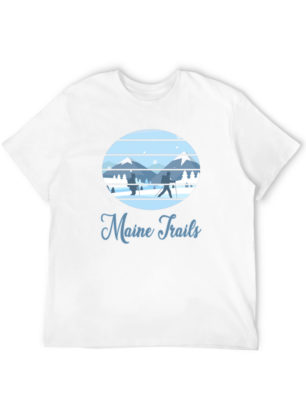Maine Trails Graphic T-Shirt